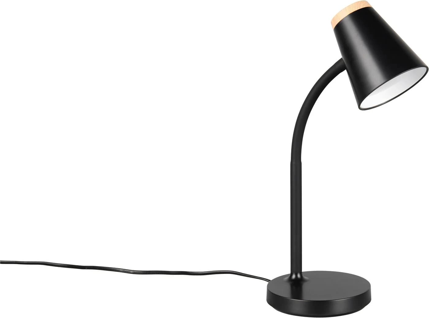 Reality Leuchten LED Tischleuchte PONGO Schwarz 4,5W 500 Lumen 3000K - Bild 4
