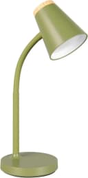 Reality Leuchten LED Tischleuchte PONGO, 4,5W 500 Lumen 3000K warmweiß, flexibel verstellbare Leselampe, Schreibtischlampe Höhe 36cm Bild 1