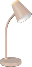 Reality Leuchten LED Tischleuchte PONGO Braun Sandfarben Kunststoff Bild 3