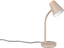 Reality Leuchten LED Tischleuchte PONGO Braun Sandfarben Kunststoff Bild 5