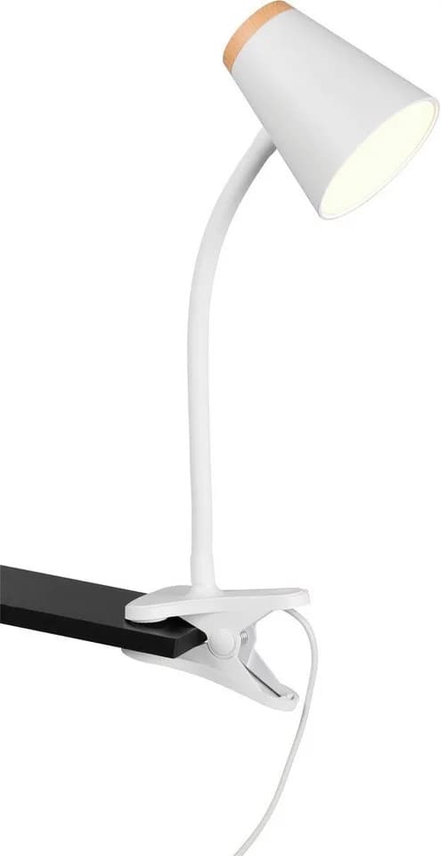 Reality Leuchten LED Klemmtischleuchte PONGO, 4,5W 500 Lumen, Warmweiß - Bild 2
