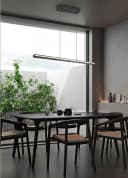 TRIO LED Pendelleuchte GRAHAM Höhenverstellbar Dimmbar Schwarz Bild 1