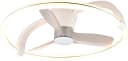 Reality Leuchten LED Deckenleuchte STOCKHOLM mit Ventilator, Deckenventilator mit Licht inkl. Fernbedienung, LED fest integriert, warmweiß - kaltweiß, 6 Geschwindigkeiten Timer Vor- & Rücklauf LED dimmbar CCT Nachtlicht Bild 2