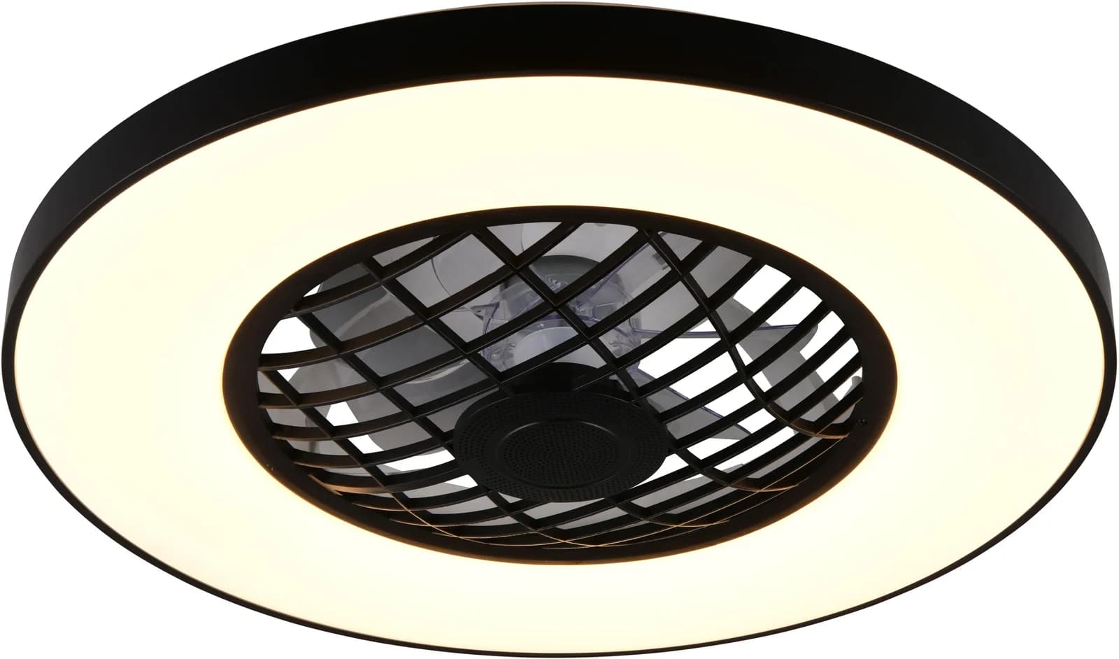 REALITY LEUCHTEN LED Deckenleuchte LINKÖPING mit Ventilator und Bluetooth
