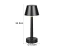 Reality Leuchten LED Tischleuchte Dimmfunktion Warmweiß 24,5cm Bild 4