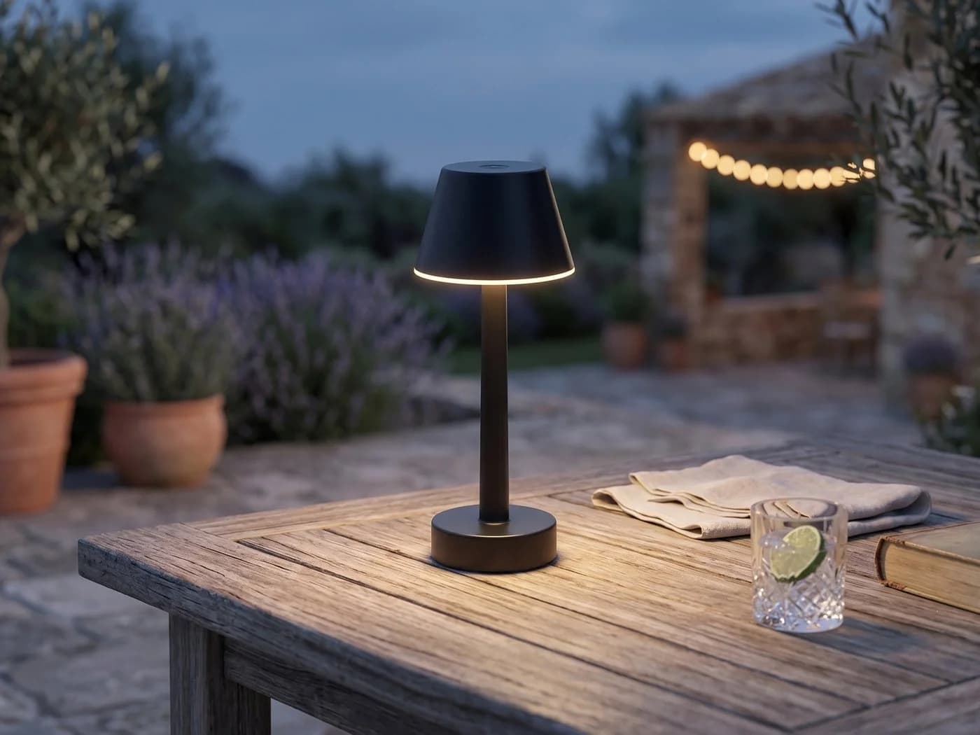 Reality Leuchten LED Tischleuchte Dimmfunktion Warmweiß 24,5cm - Bild 5