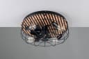 OTTO HOME Deckenleuchte Norran mit Ventilator Schwarz Matt Bild 4
