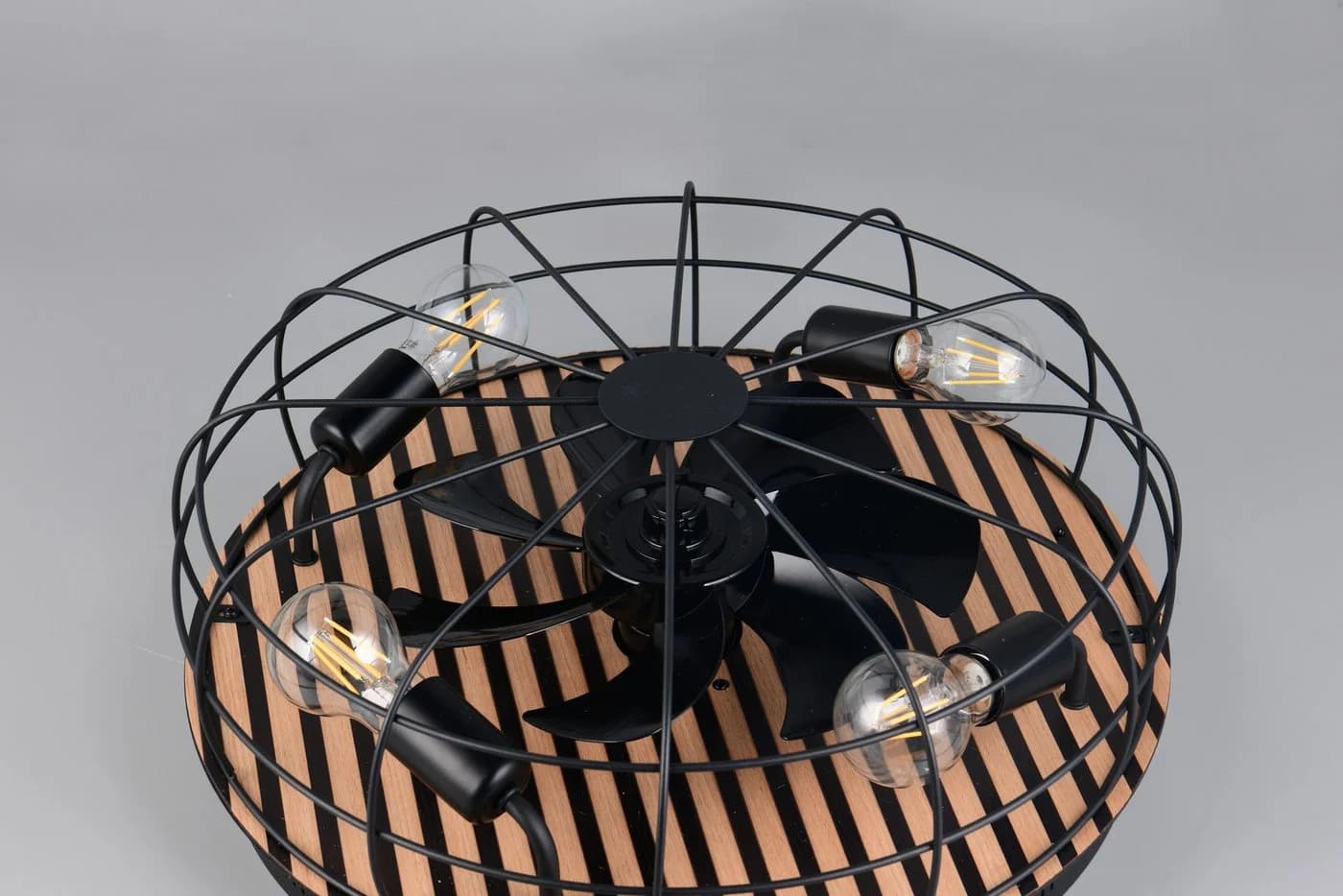 OTTO HOME Deckenleuchte Norran mit Ventilator Schwarz Matt - Bild 5
