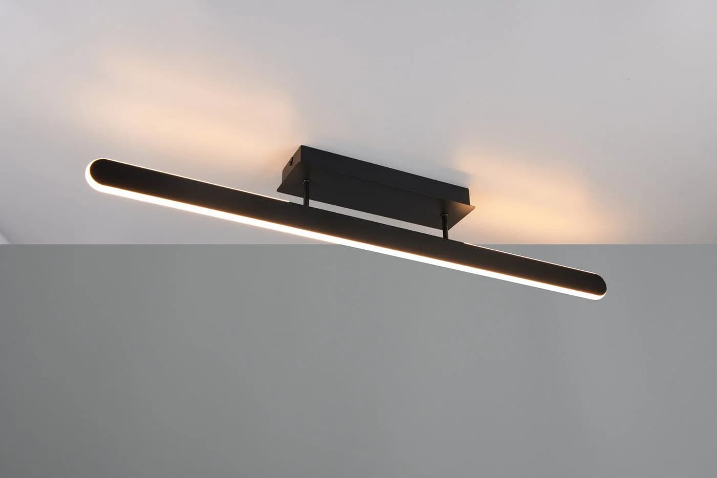 MY HOME LED Deckenleuchte Spedino Schwarz Matt Fernbedienung Dimmbar - Bild 2