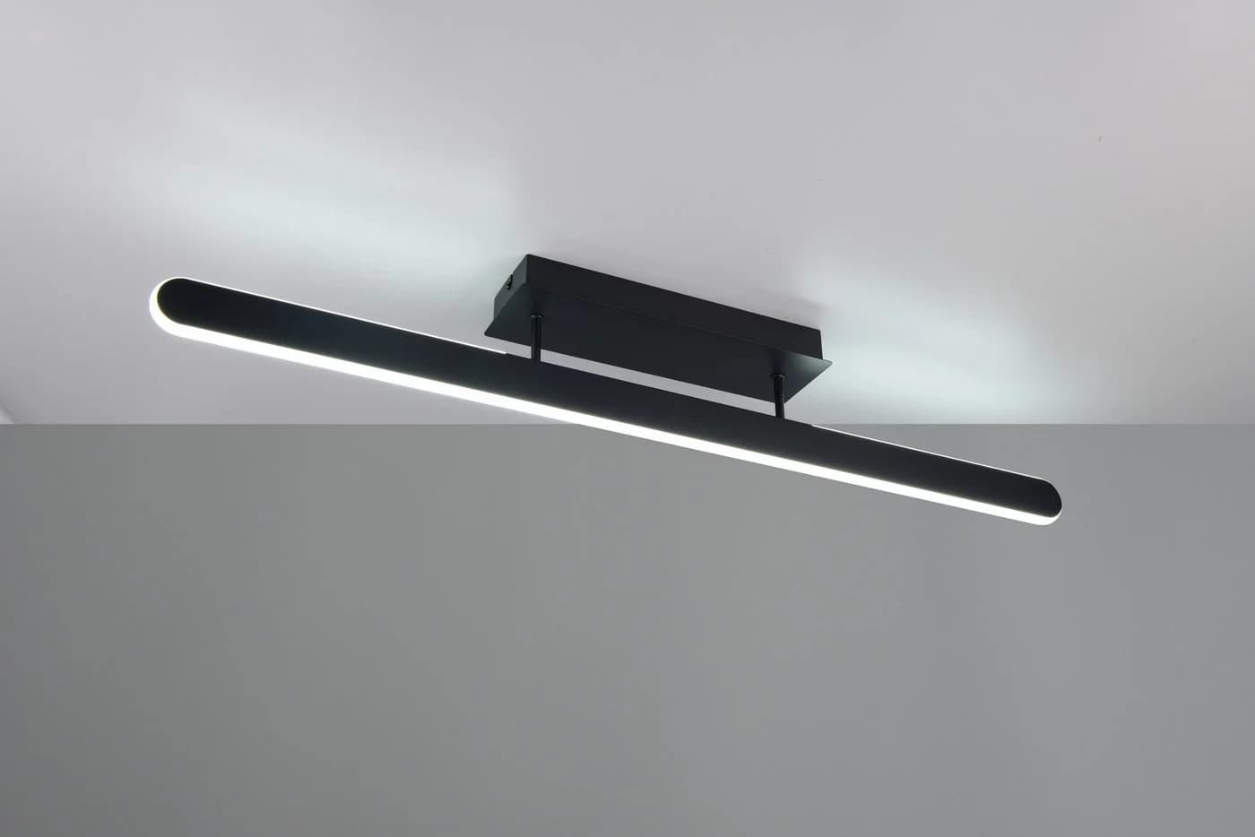 MY HOME LED Deckenleuchte Spedino Schwarz Matt Fernbedienung Dimmbar - Bild 3