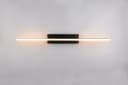 MY HOME LED Deckenleuchte Spedino Schwarz Matt Fernbedienung Dimmbar Bild 5