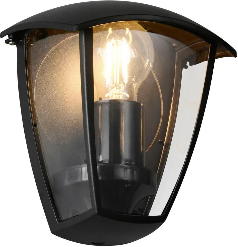 TRIO Leuchten Außen-Wandleuchte VENTA Schwarz matt E27 IP44 - Bild 2