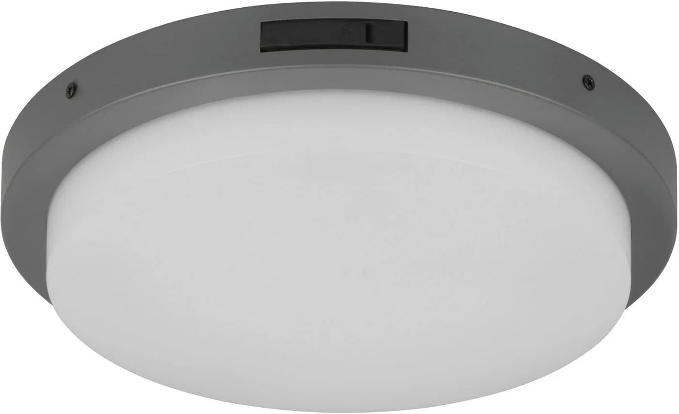 Trio LED-Außenwandleuchte Bermejo, rund, Sensor, CCT, anthrazit - Bild 4