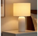 Reality Leuchten Schreibtischlampe weiß Keramik E27 Bild 5