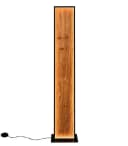 TRIO Leuchten LED Stehlampe KALEA Braun Schwarz Holz Metall Dimmfunktion Bild 3