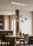 s.Oliver Pendelleuchte ANJELLA 6-flammig Beige/Grau Bild 1