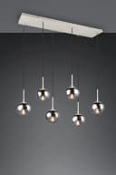 s.Oliver Pendelleuchte ANJELLA 6-flammig Beige/Grau Bild 3