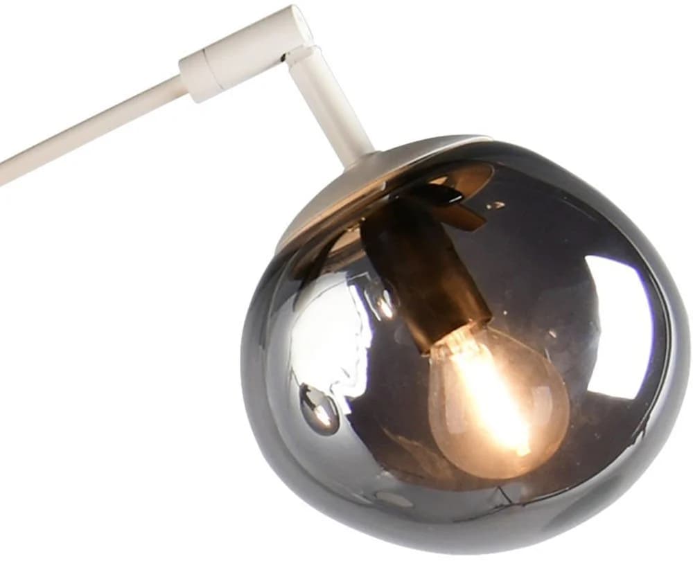 s.Oliver Stehlampe ANJELLA Beige/Grau 3x E14 195x65x72 cm - Bild 5