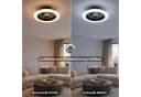 REALITY LEUCHTEN LED Deckenleuchte ROTSUND mit Ventilator und Fernbedienung Bild 5