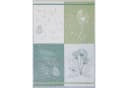 Kracht Geschirrtuch 3er-Pack Pusteblume Halbleinen Jacquard Bunt Bild 1