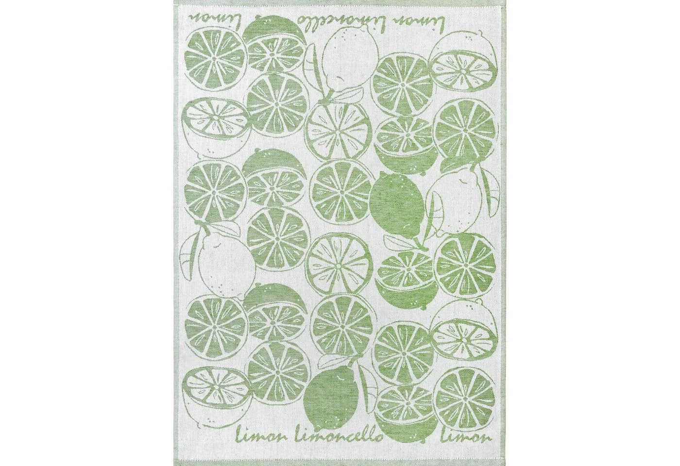 Kracht Geschirrtuch Limoncello 3er-Pack Halbleinen Jacquard - Bild 3