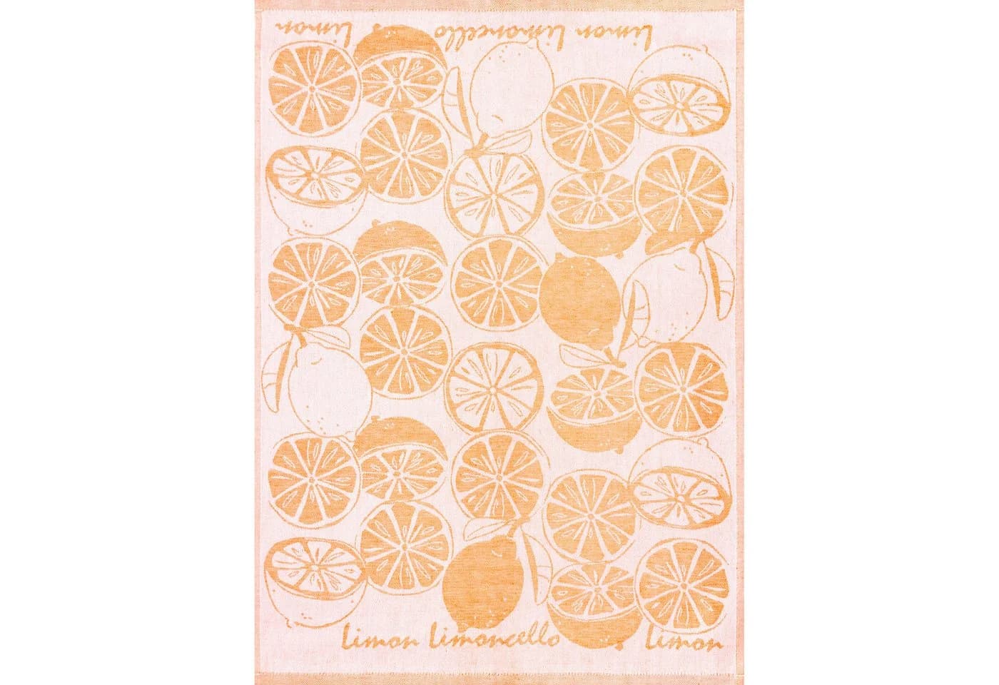 Kracht Geschirrtuch Limoncello 3er-Pack Halbleinen Jacquard - Bild 4