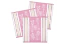 Kracht Geschirrtuch Wildblumen 3er Pack Frottee Rosa Bild 2