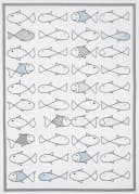 Kracht Geschirrtuch Kiss Fish 3er-Pack Halbleinen 50x70 cm Bild 1
