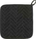 Kracht Topflappen Bricks 2er Set Schwarz Baumwolle Frottier Bild 1