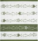 Kracht Geschirrtuch Kiss Fish 3er Pack Frottee 100% Baumwolle Grün Bild 1