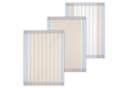 Kracht Geschirrtuch Landhaus 3er Pack Beige Halbleinen Bild 2