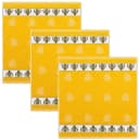 Kracht Geschirrtuch Bienen 3er Pack Frottee Küchenhandtücher Baumwolle Bild 2