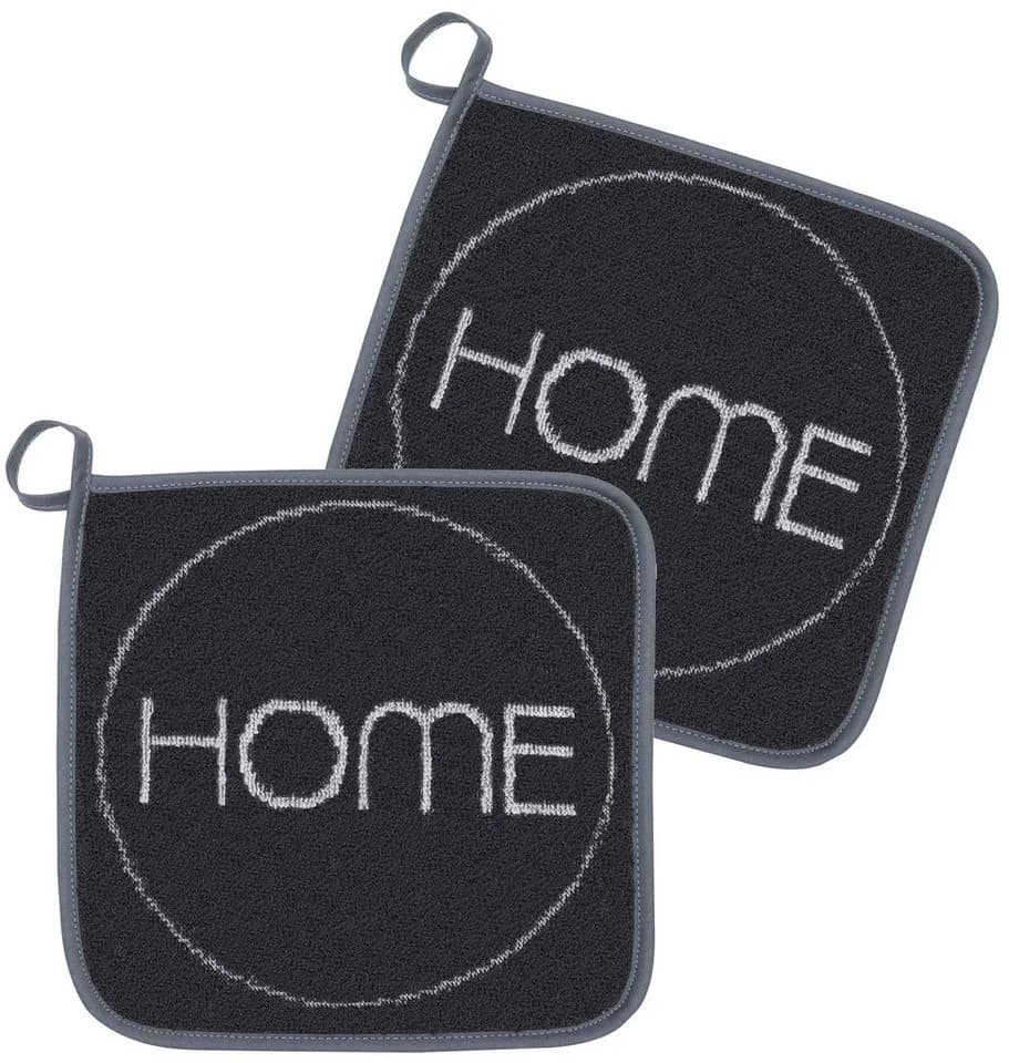Kracht Topflappen Home 2er-Set Baumwoll Frottier - Bild 2
