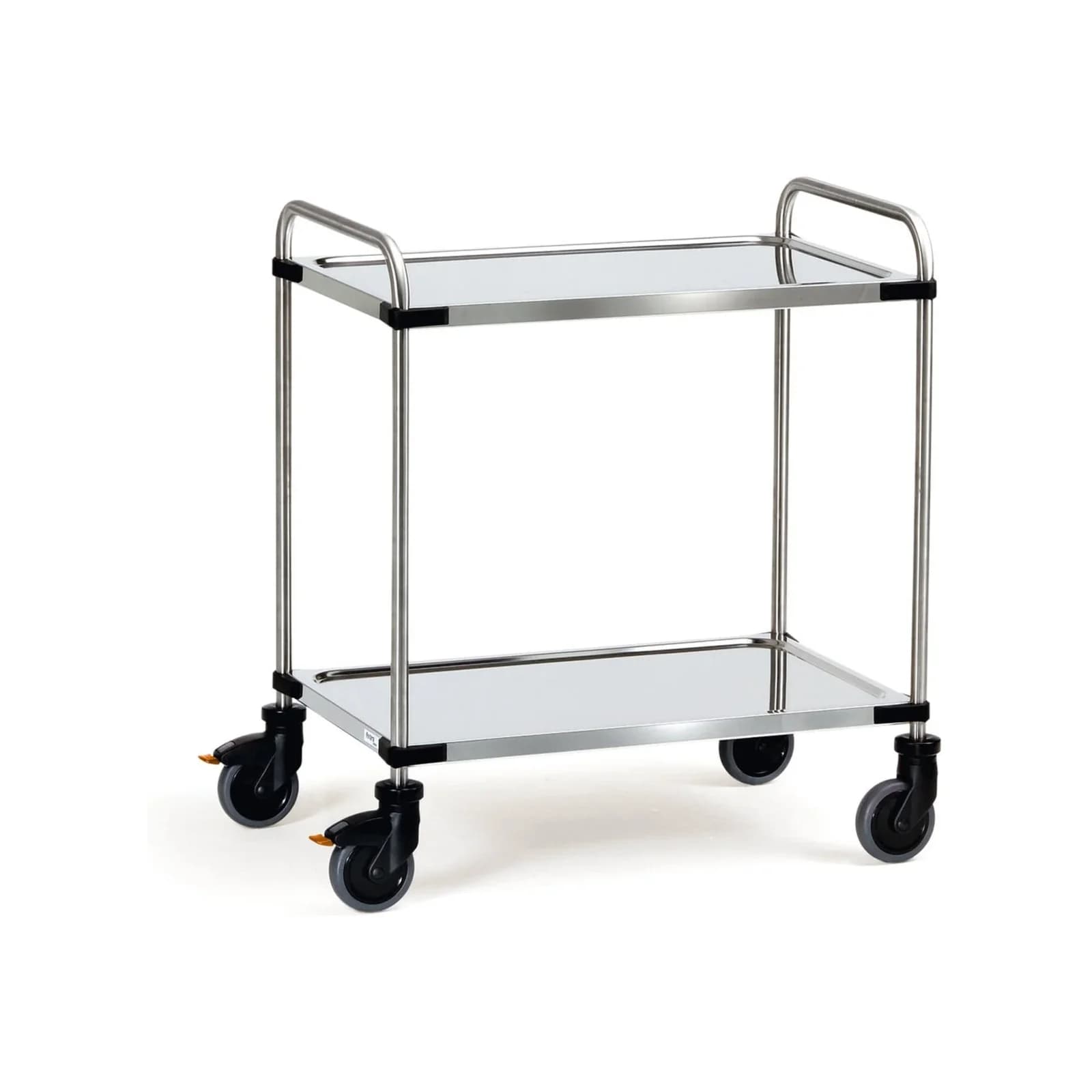 Fetra Edelstahlwagen 5001 TPE-Reifen
