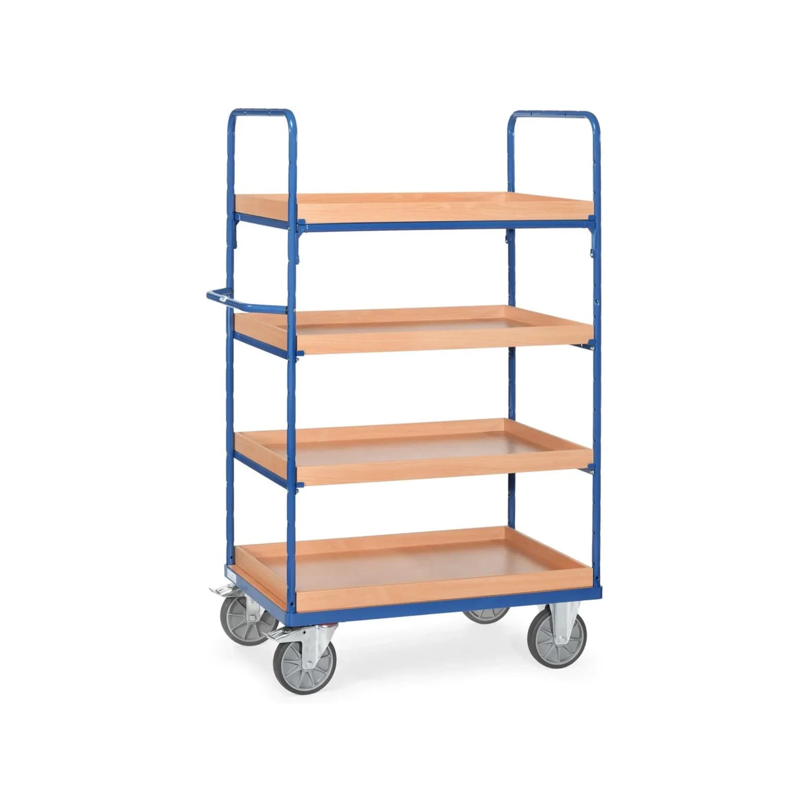 Fetra Etagenwagen 8321 mit Kästen - Tragkraft 600kg TPE-Reifen