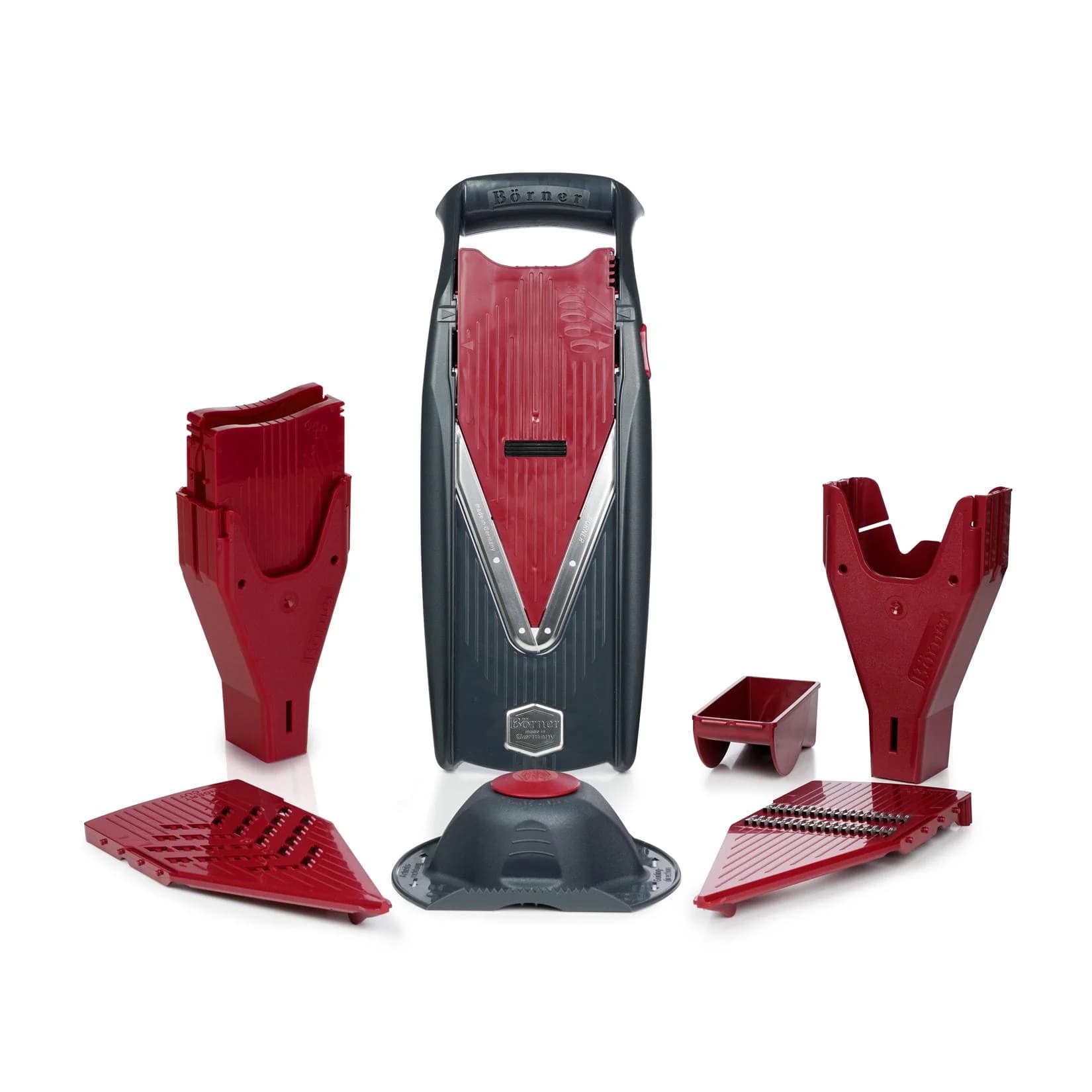 Börner Vital Slicer mit Dressing-Dispenser und Docking-Station
