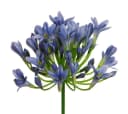 Kunstblume AGAPANTHUS BLAU ca. 75 cm mit Biegedrahtkern Bild 1