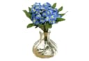 Künstlicher kleiner Vergissmeinnicht-Strauß ca. 16cm BLAU, Floratexx GmbH Bild 3