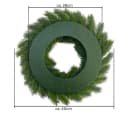 Künstlicher Tannenkranz mit Zapfen Ø 40cm. Adventskranz Winterdeko, Floratexx GmbH Bild 4