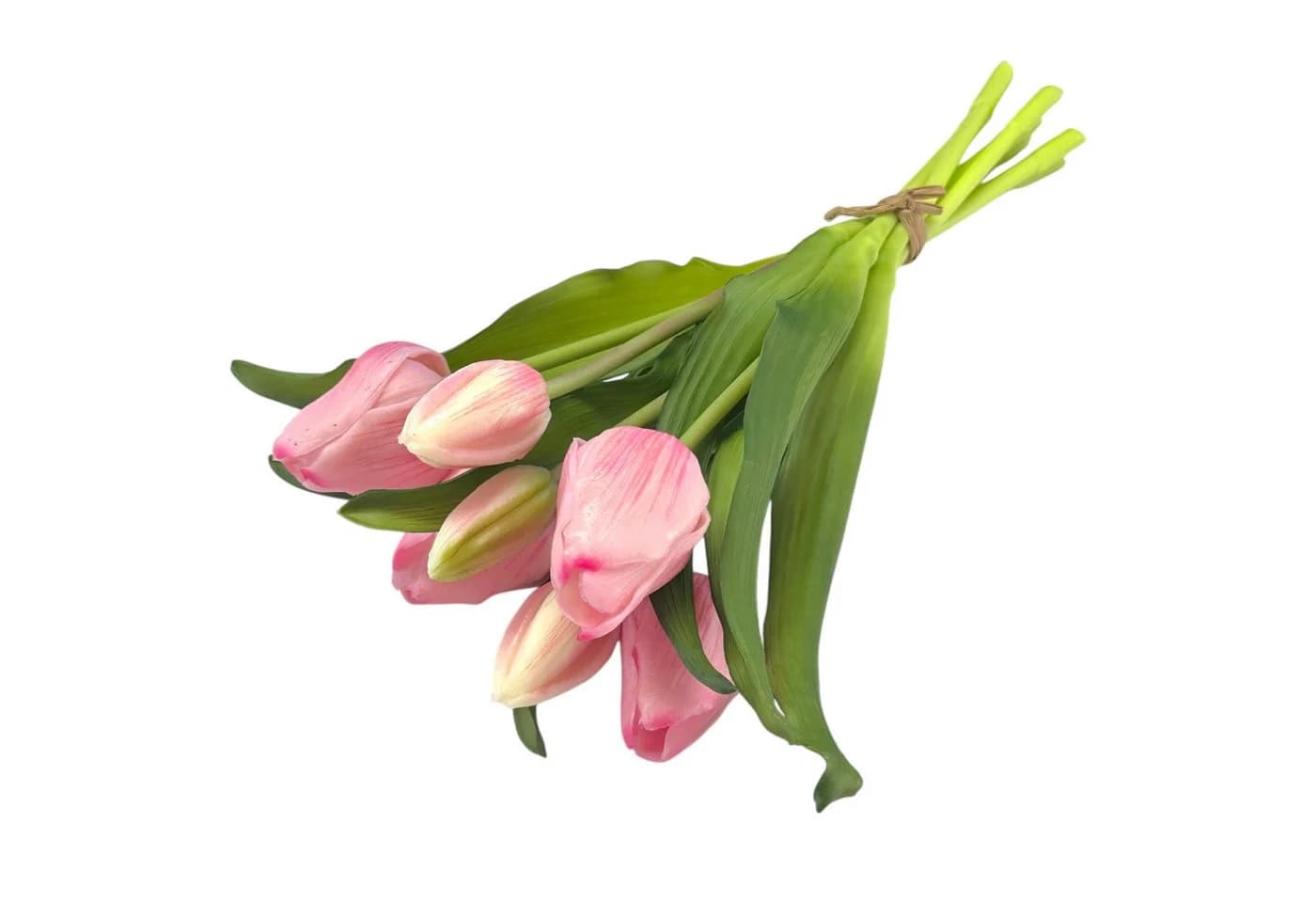 Kunsttulpe Künstlicher Tulpen-Bund 32cm Soft-Touch Kunstblume Tulpe Floratexx GmbH