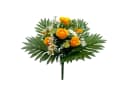 Floratexx GmbH Kunstblumenstrauß 37cm Gelb/Weiß Rosen & Margeriten Bild 2