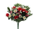 Kunstblumenstrauß in Weiß, Rosa und Pink Bild 2