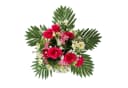 Kunstblumenstrauß in Weiß, Rosa und Pink Bild 4