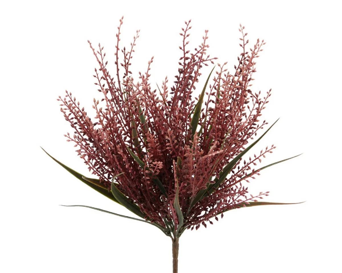 Floratexx GmbH Kunstblume Erika Burgund ca. 33 cm
