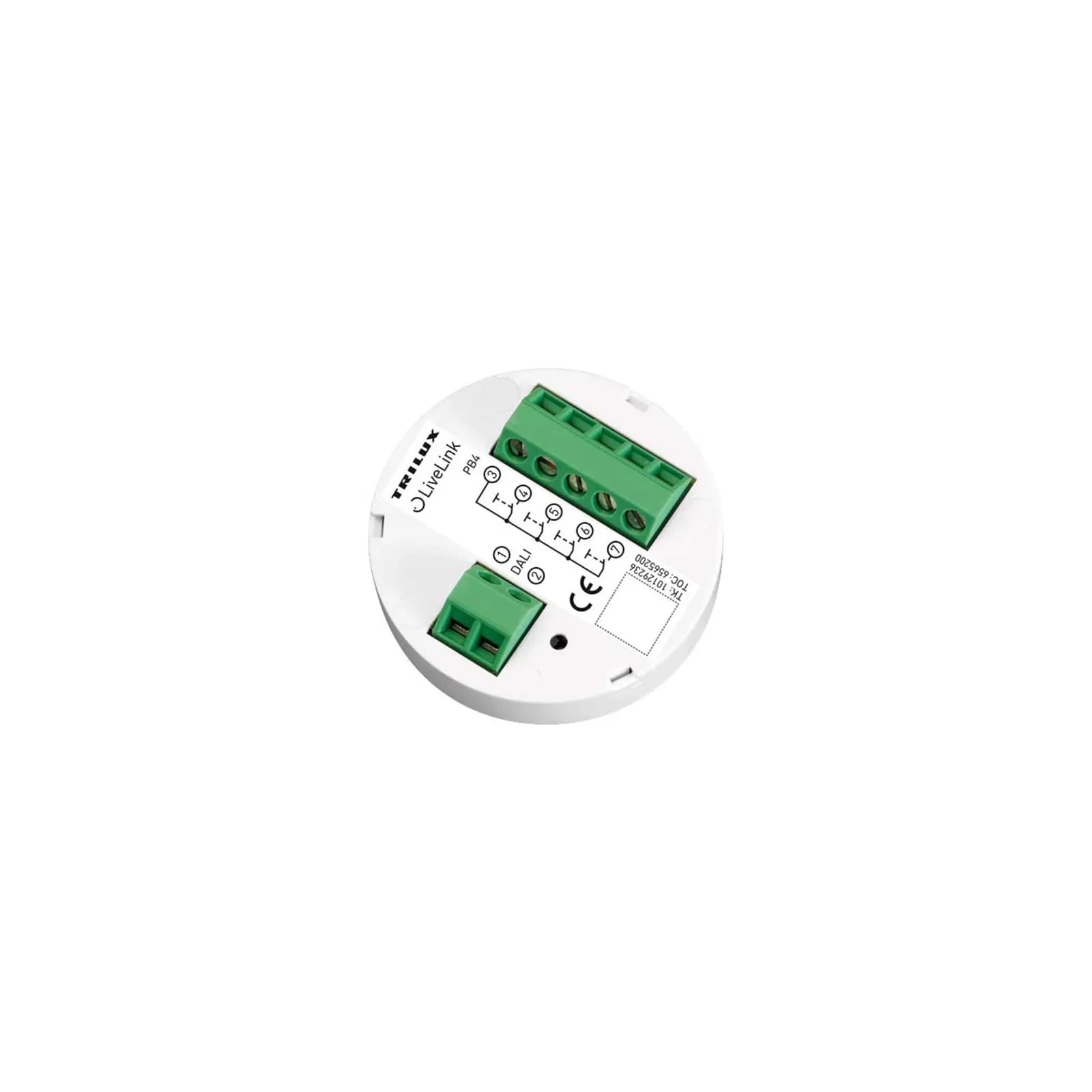 Trilux LiveLink DALI PB4 Tasterkoppler für 4 Installationstaster
