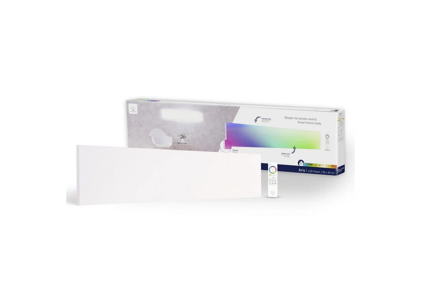 Müller Licht tint Aris LED-Panel 120x30 cm Weiß - Bild 2