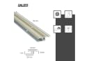 Dalsys Übergangsprofil Aluminium Champagner 90 cm Bild 1