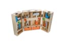 Spielzeugkoffer aus Holz für Kinder Bild 2