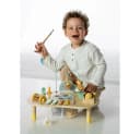 Spielmaus® Motorik-Spieltisch Holz mit Formenlernspiel Bild 1
