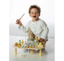 Spielmaus® Motorik-Spieltisch Holz mit Formenlernspiel Bild 4